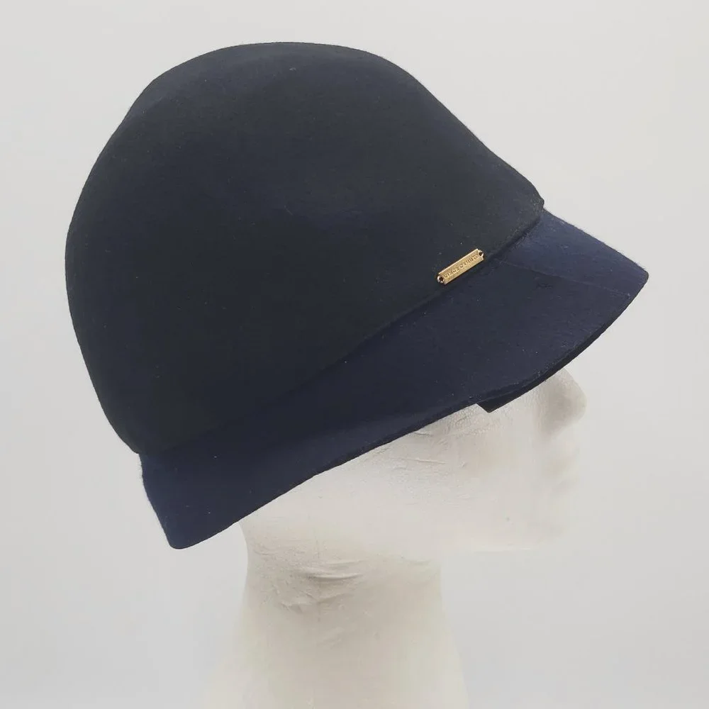 Vince Camuto 2-Tone Wool Cloche